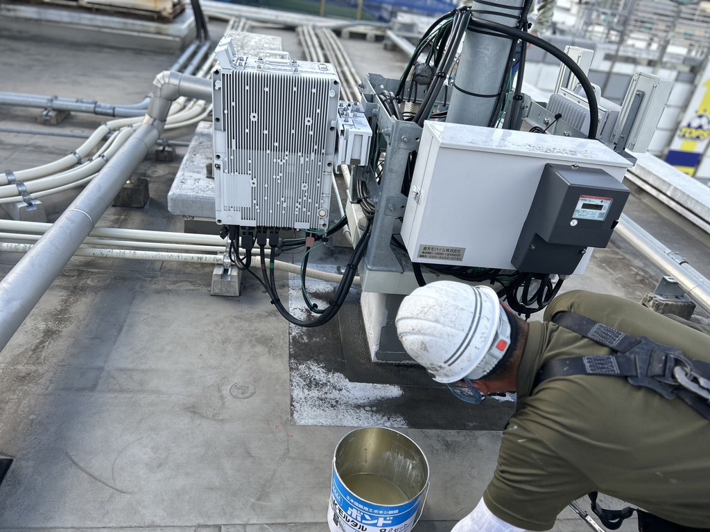 屋上インフラ設備工事