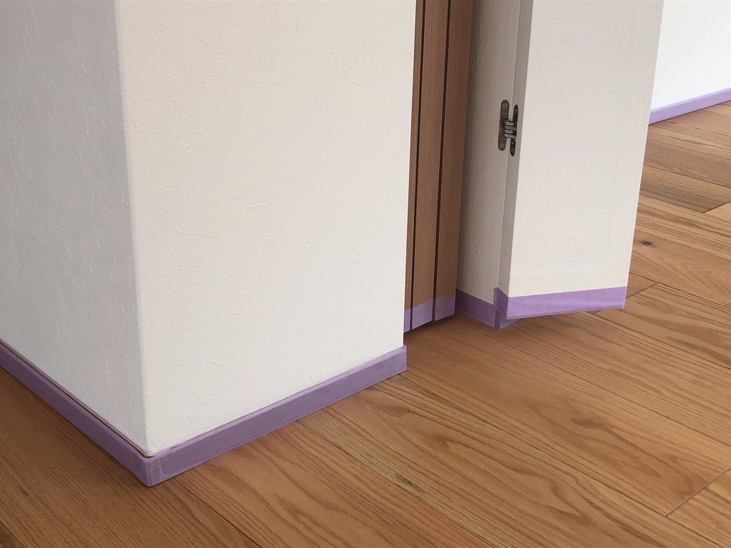 施工中（養生・準備）