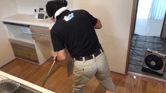 施工中（塗布）